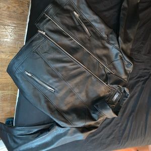 Black Leather Jacket (men’s)